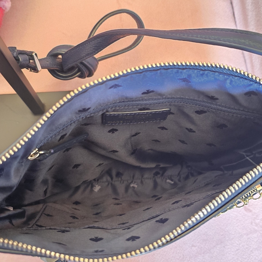 Kate Spade On Purpose Navy Crossbody - Picture 5 of 6
